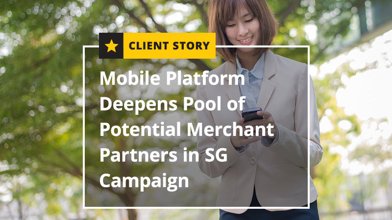 mobile platform deepens pool of potential merchant partners in